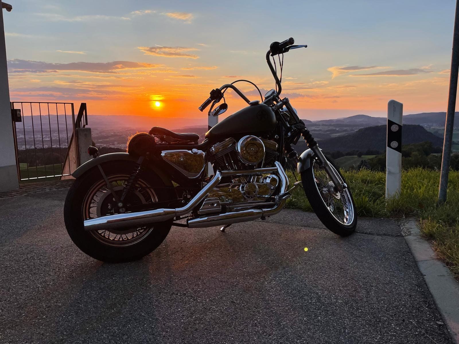 Harley-Davidson Chopper: Harley-Davidson Sportster 883 Custom-Chopper / ab MFK – Usato da Wetzikon ZH venduto da SPG02 1