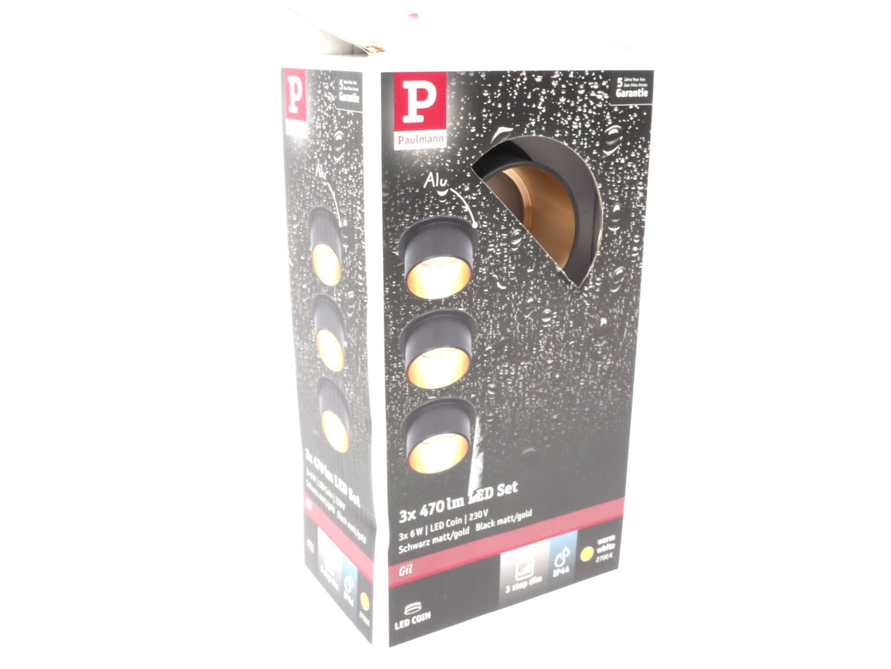 Paulmann Lampadari & plafoniere: PAULMANN LED Set 3x 470lm – Nuovo (secondo la descrizione) da Steinen venduto da Restwert_Steinen 4