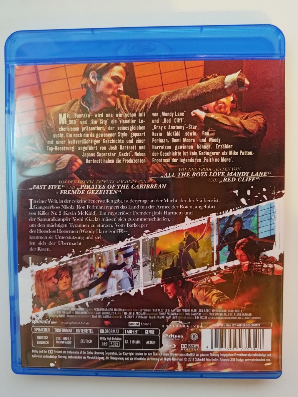 Tutti i DVDs: Bunraku – Usato da Liestal venduto da Kratzilla 2