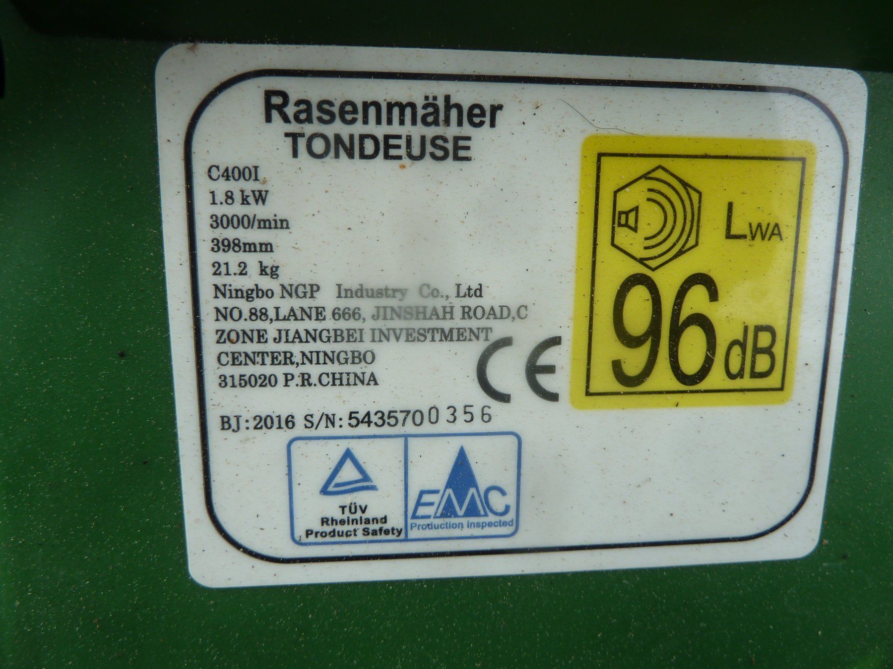 Rasenmäher: Okay Rasenmäher guter zustand – Gebraucht aus Eggiwil von  2