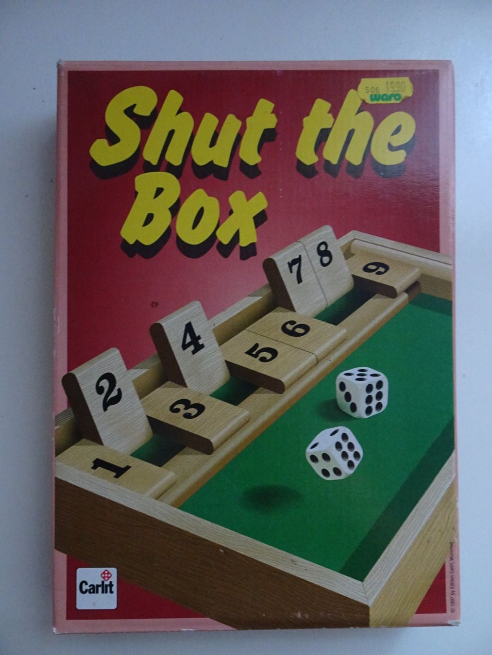 Carlit Giochi: Shut the Box Carlit ab 8 Jahren – Usato da Winkel venduto da rsuzh