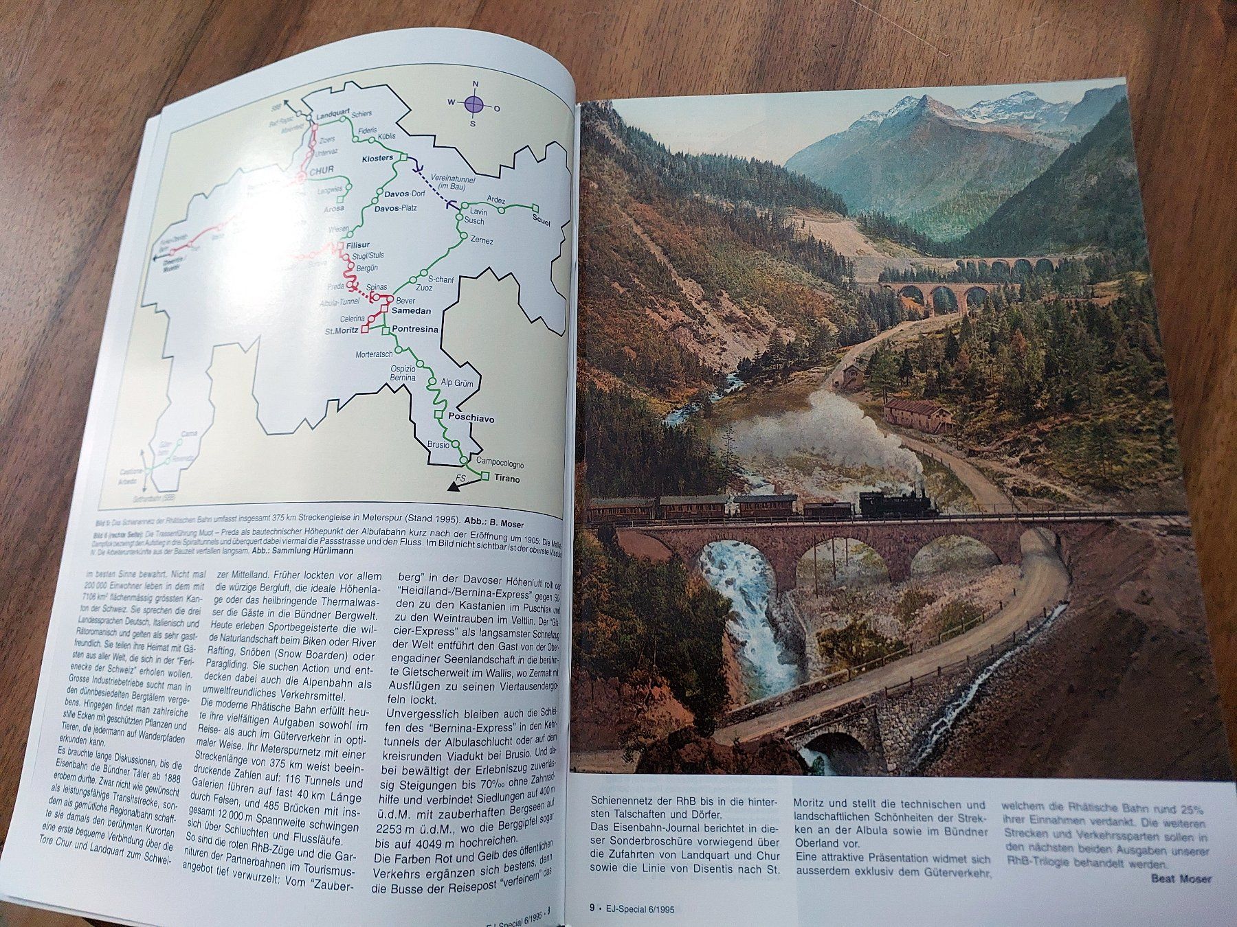 Riviste & Magazine: Eisenbahn Journal special - Die RhB Teil 1 – Usato da Schönenwerd venduto da Steidi 2