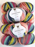 Jacguard Wool Strickwolle 10 Knäuel 500g