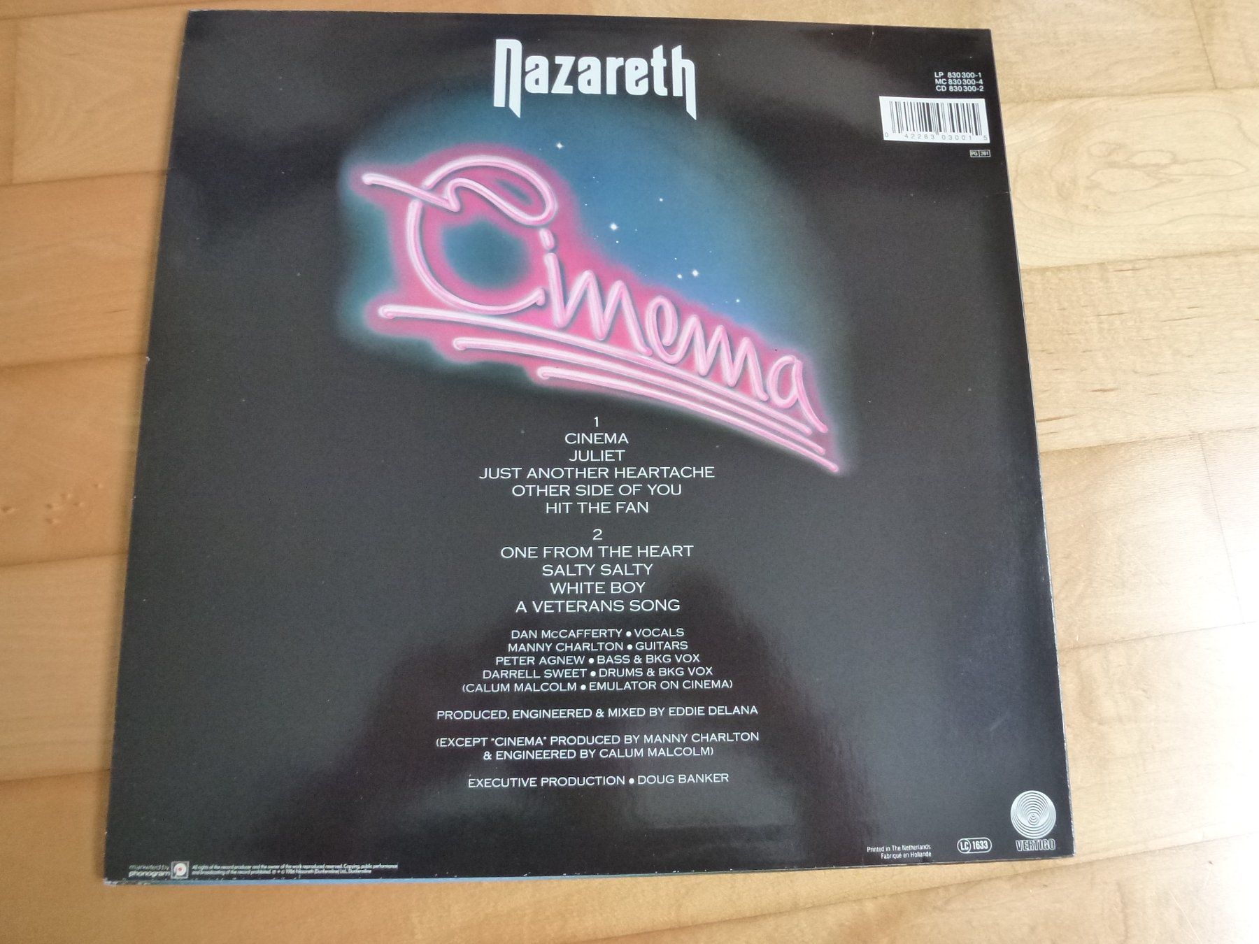 Dischi in vinile: Nazareth – Cinema – Usato da Bern venduto da Frebo 1
