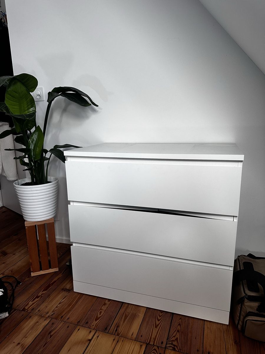 Ikea Kommoden: Ikea Malm Kommode weiss 3 Schubladen  – Gebraucht aus Winterthur von bia_yjj8 3