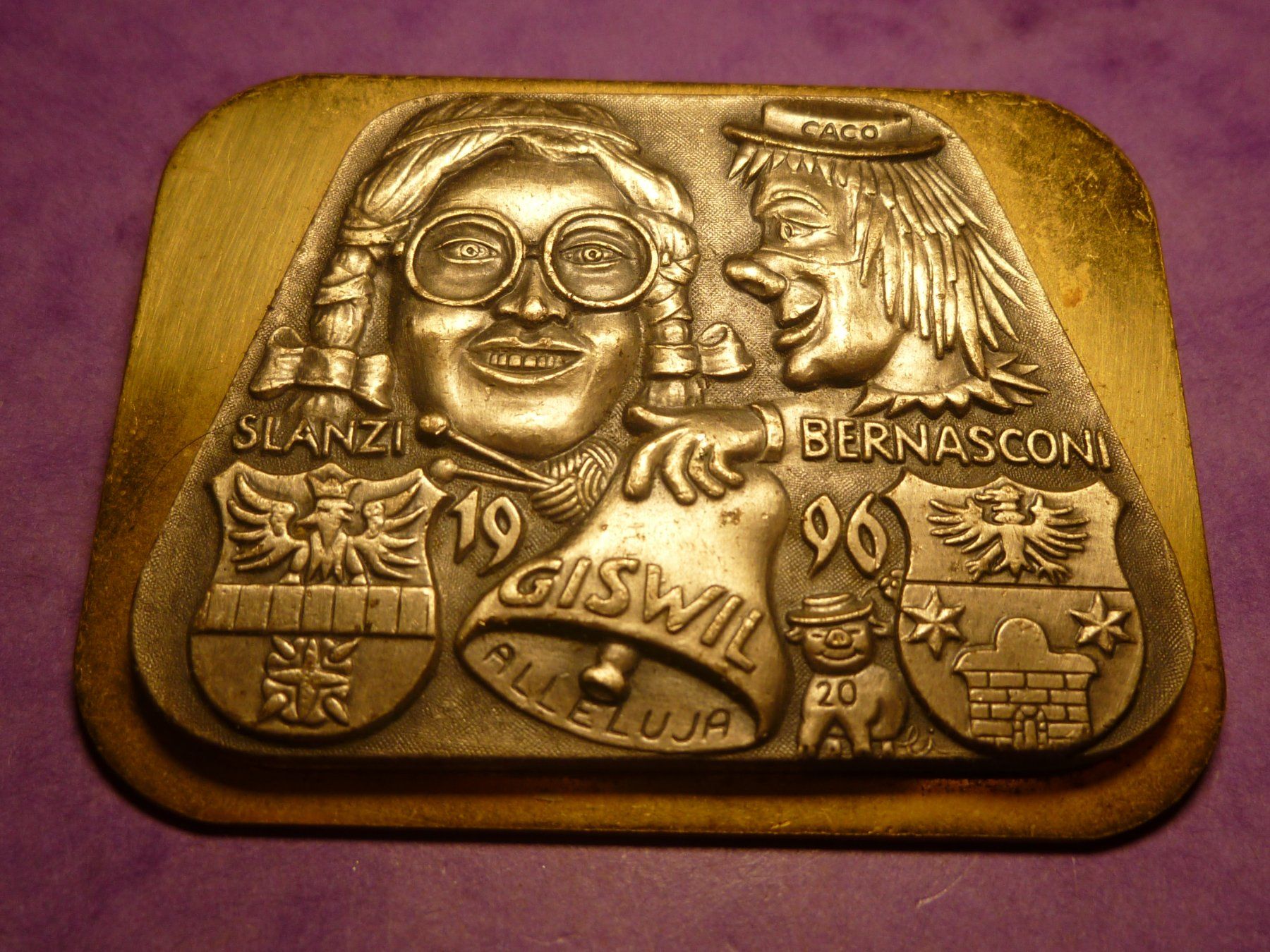 Plaketten & Abzeichen: GISWIL 1996 GOLD – Gebraucht aus Ried (Muotathal) von Mandarin02