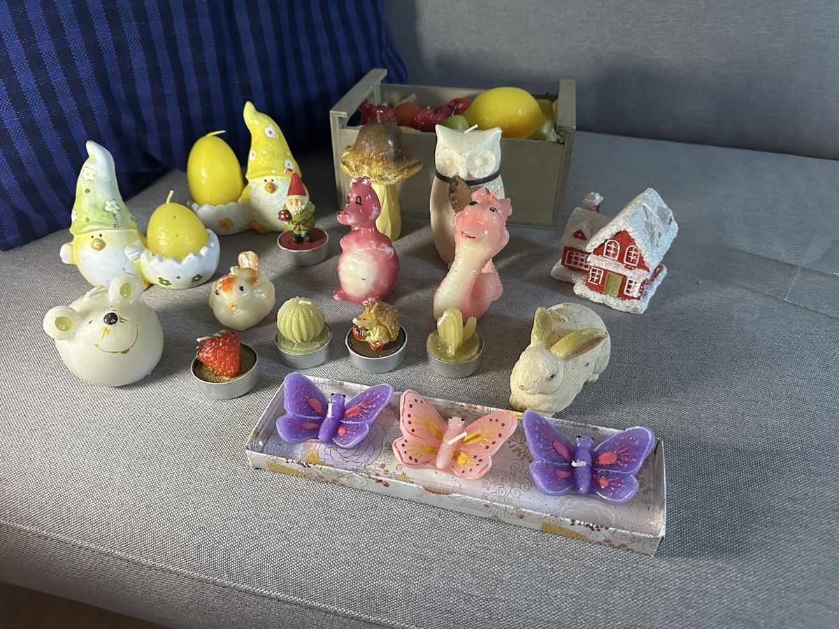 Candele: Unique Handmade Candles - Adorable Decorative Set – Nuovo (secondo la descrizione) da Perroy venduto da Emily.n.stanford