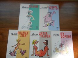 Comic Erotik - Reiser - 5 Comics - Serie komplett