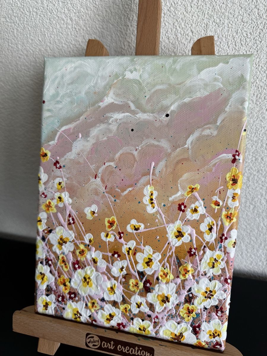 Dipinti: Gemälde Floral Sky – Nuovo e nell'imballaggio originale da Granges VS venduto da rvn 1