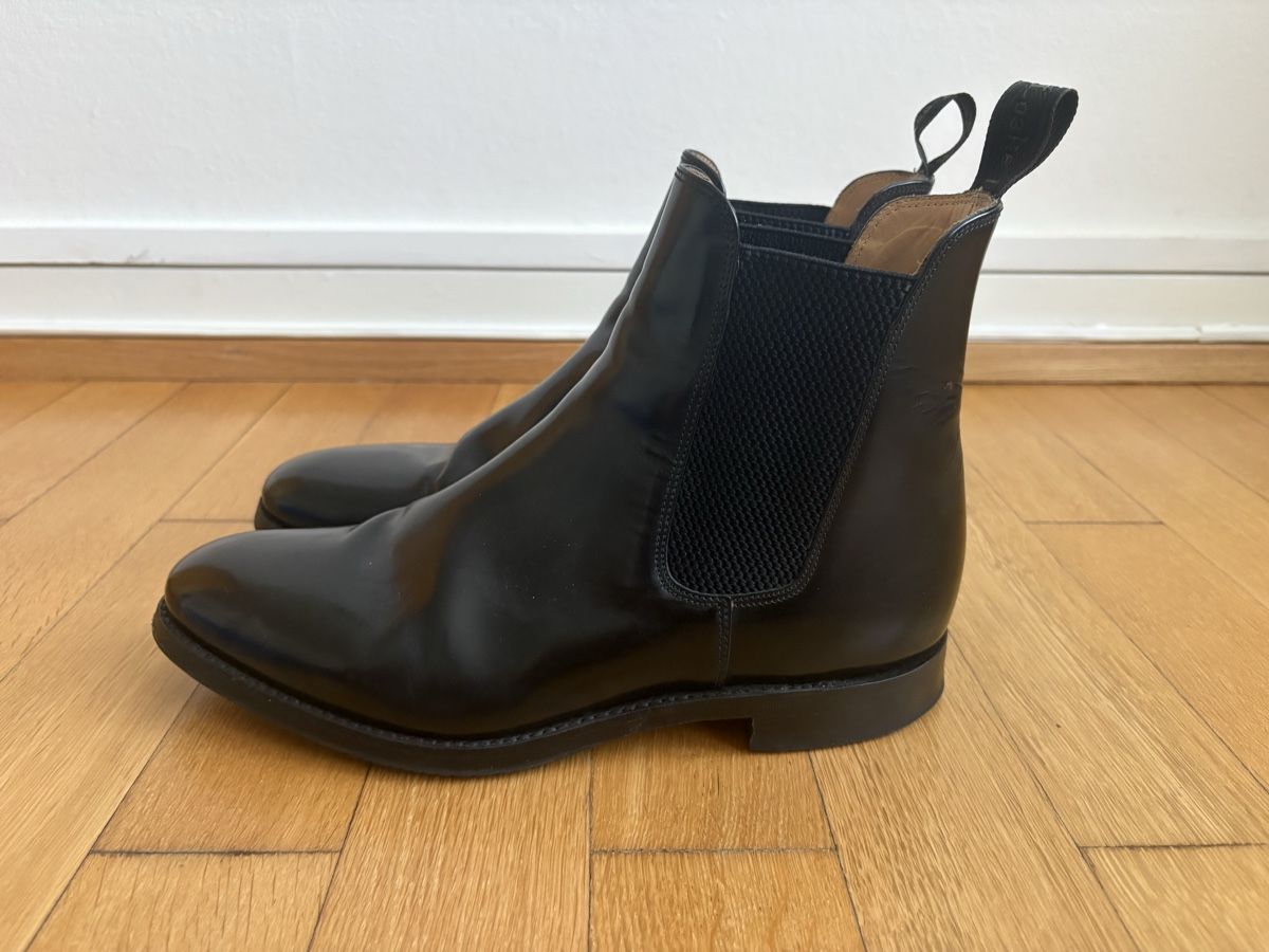 Loake Scarpe da uomo: Loake Chelsea Boots - Size 9 – Usato da Basel venduto da froehlicherVagabund 2