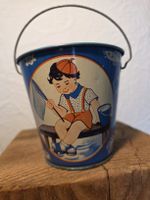 Blech Eimer, Vintage Kinderspielzeug, Germany