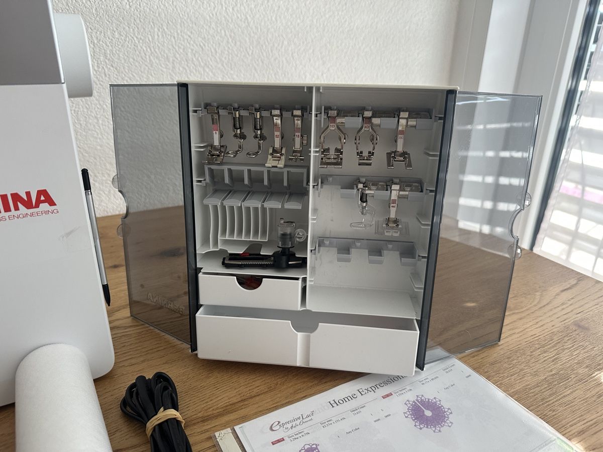 Bernina Macchine da cucire: Bernina B720 inkl. Stickmodul und Zubehör – Usato da Schaffhausen venduto da pinca19 4