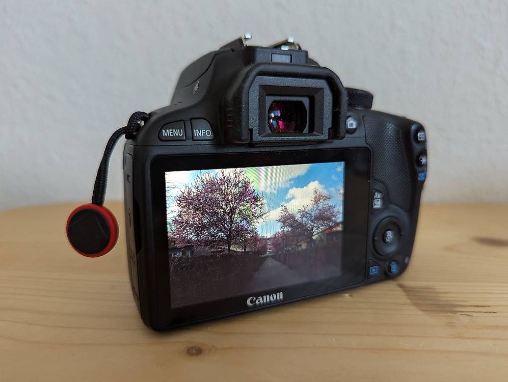 Appareil photo: Canon EOS 100D Spiegelreflexkamera 18MP – D'occasion à Winterthur par e6ho 1