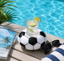 FUSSBALL WM aufblasbar Getränkehalter Summer Time Pool