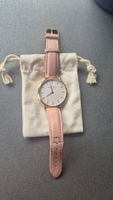 Rosefield Damenuhr rosafarbenes Lederarmband guter Zustand