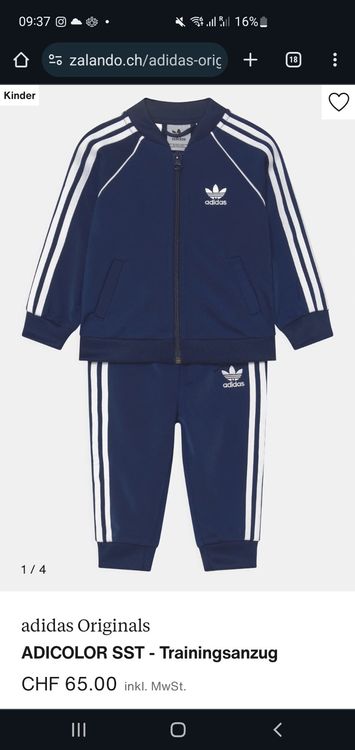 adidas Originals Trainingsanzug Gr.122 Comprare su Ricardo