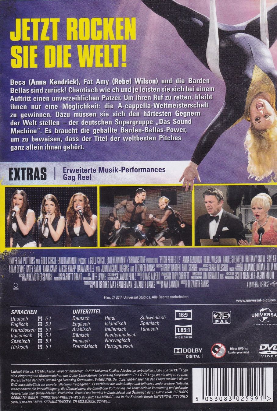 Tutti i DVDs: DVD ab Fr. 1.--, Pitch Perfect 2 – Usato da Lausen venduto da Mondeo10628 1