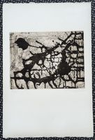 Radierung Titel Aube h.signiert Rudolf Mumprecht (ID b4625)