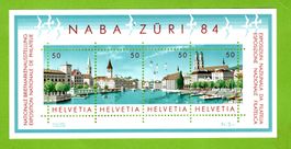 1984 - NABA Zürich-Block postfrisch