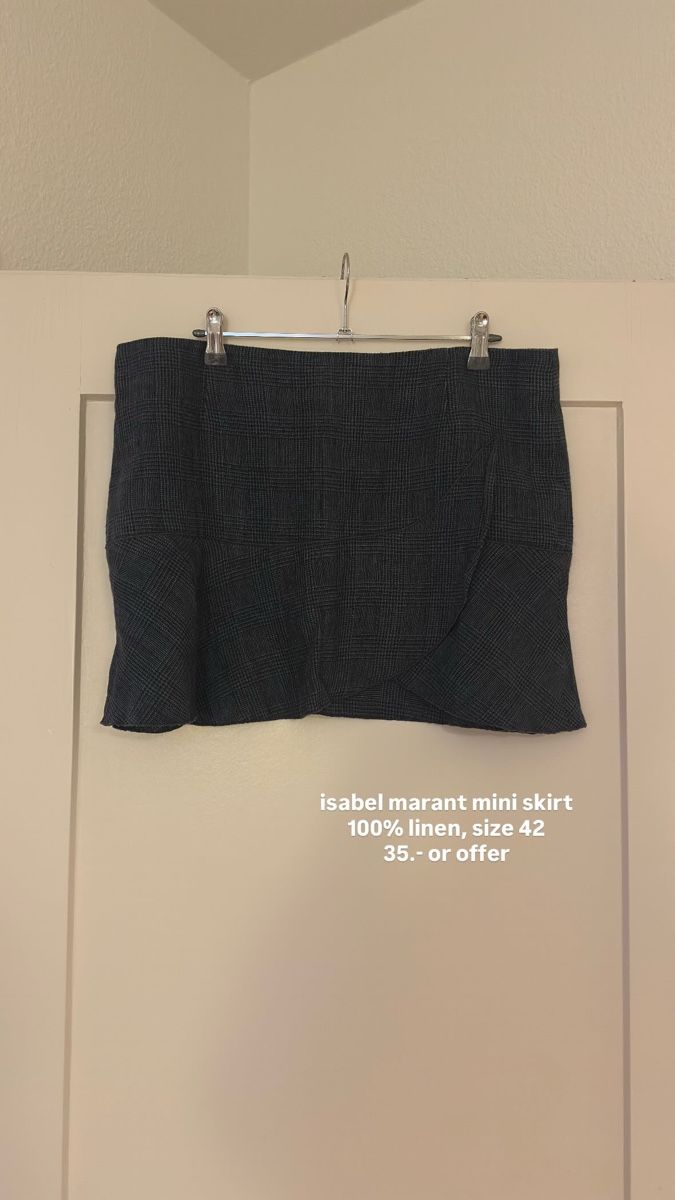 Isabel Marant Gonne: isabel marant karo mini jupe – Usato da Basel venduto da ndeon