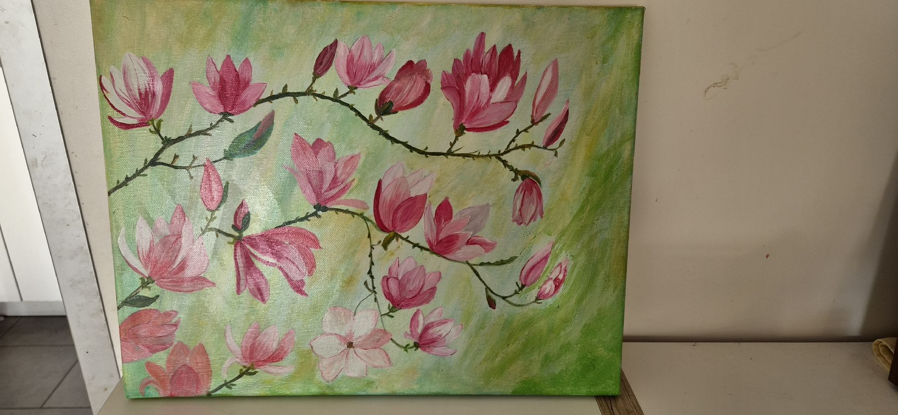 Dipinti: Abstract magnolia – Usato da Ebikon venduto da vij_fg72