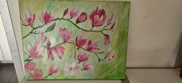 Abstract magnolia