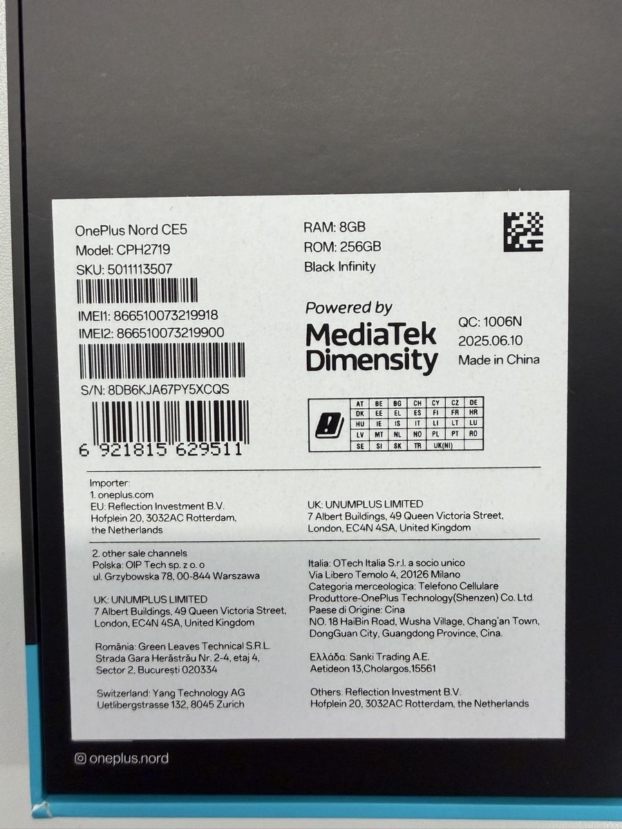 OnePlus Handys / Smartphones: OnePlus Nord CE5 256GB  smartphone – Neu und originalverpackt aus Kappel SO von MiTrading 5