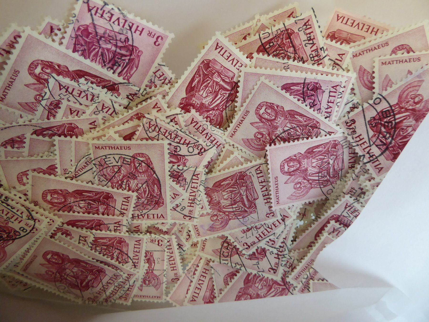 Alle Briefmarken: LOT EVANGELISTEN – Gebraucht aus Rothrist von swisstools 1