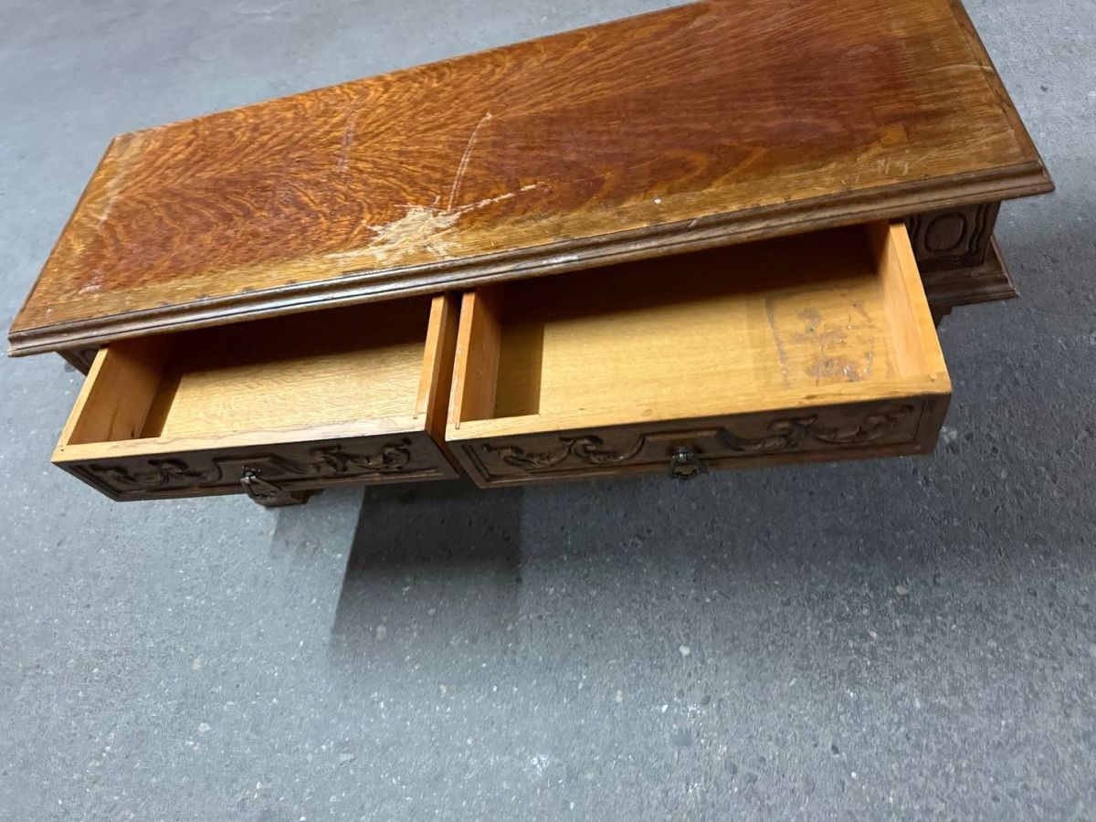 Tavoli: Wooden coffee table with drawers used condition – Usato da Le Sentier venduto da dar_hb62 3