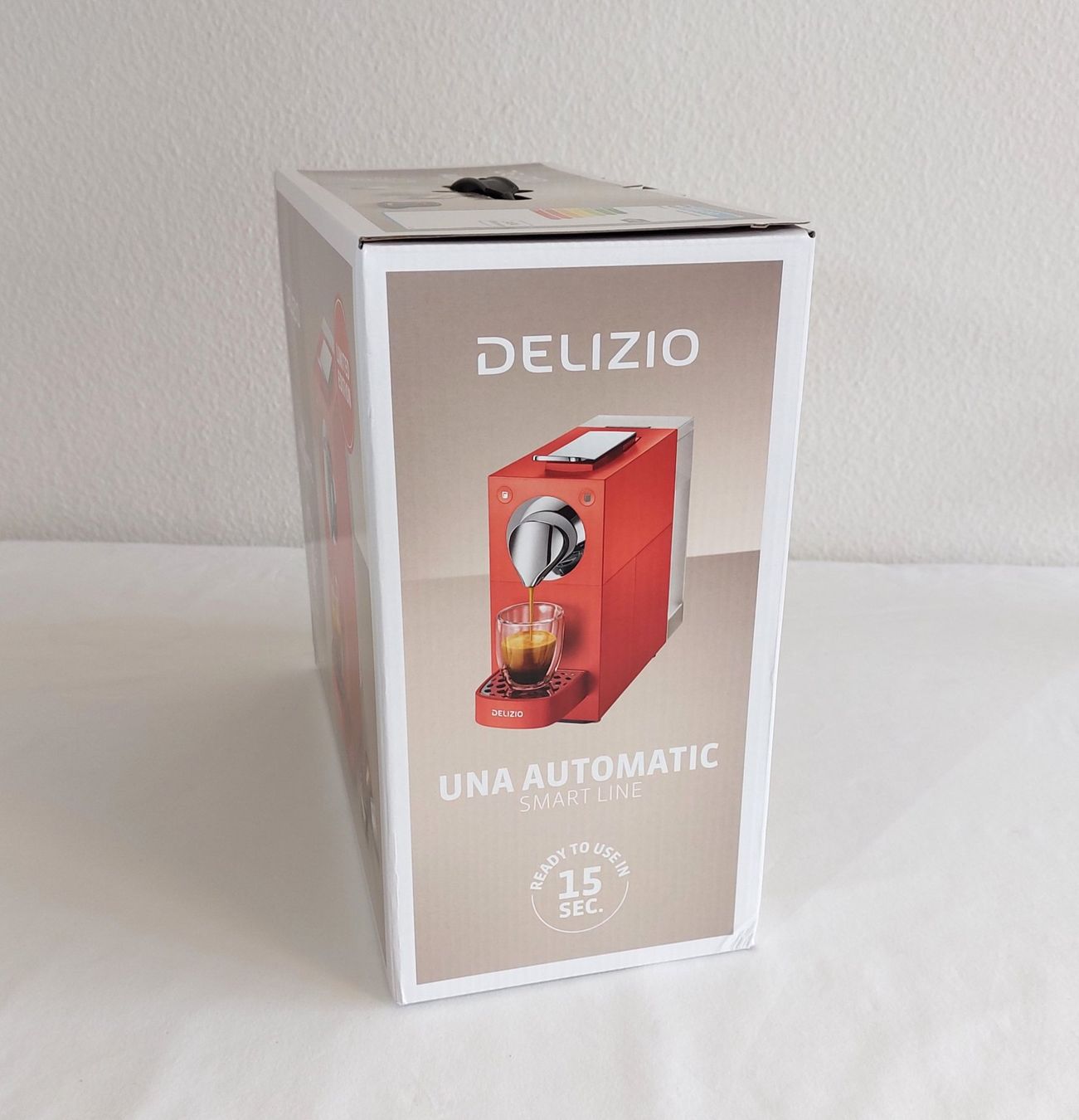 Kaffeemaschinen & Espressomaschinen: Delizio Kapsel - Kaffeemaschine Una cherry red – Neu und originalverpackt aus Bergdietikon von Zozo 3