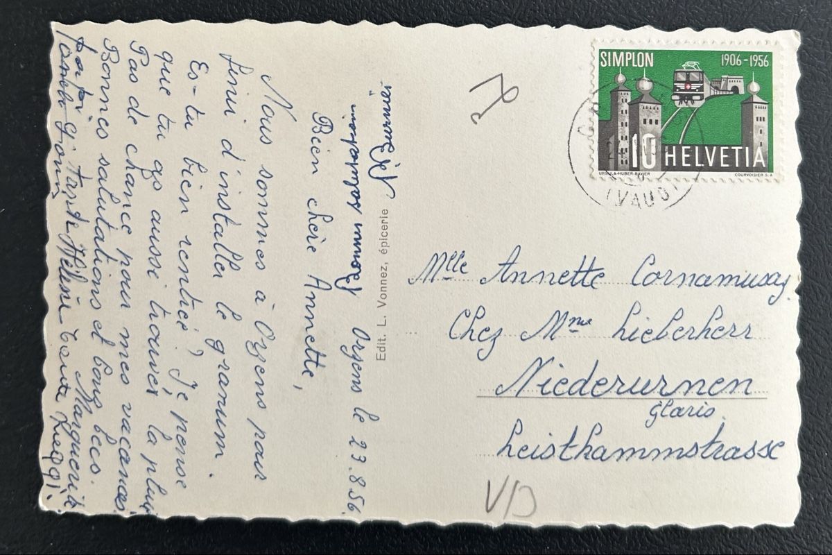 Cartes postales: Orzens Dorfpartie  – D'occasion à Horw par Tellbub 1