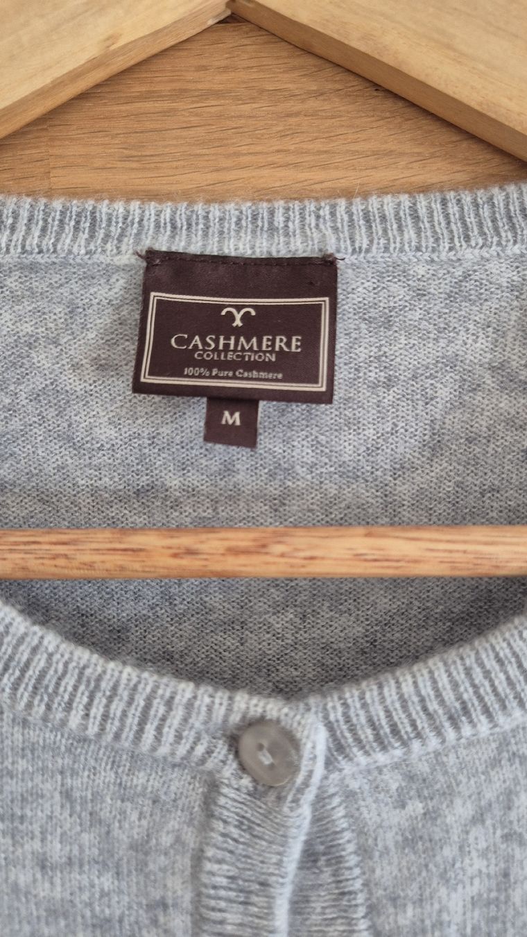 Giacche: Cashmere Strickjacke, grau, Grösse M – Usato da Winterthur venduto da ann_7lxx 1