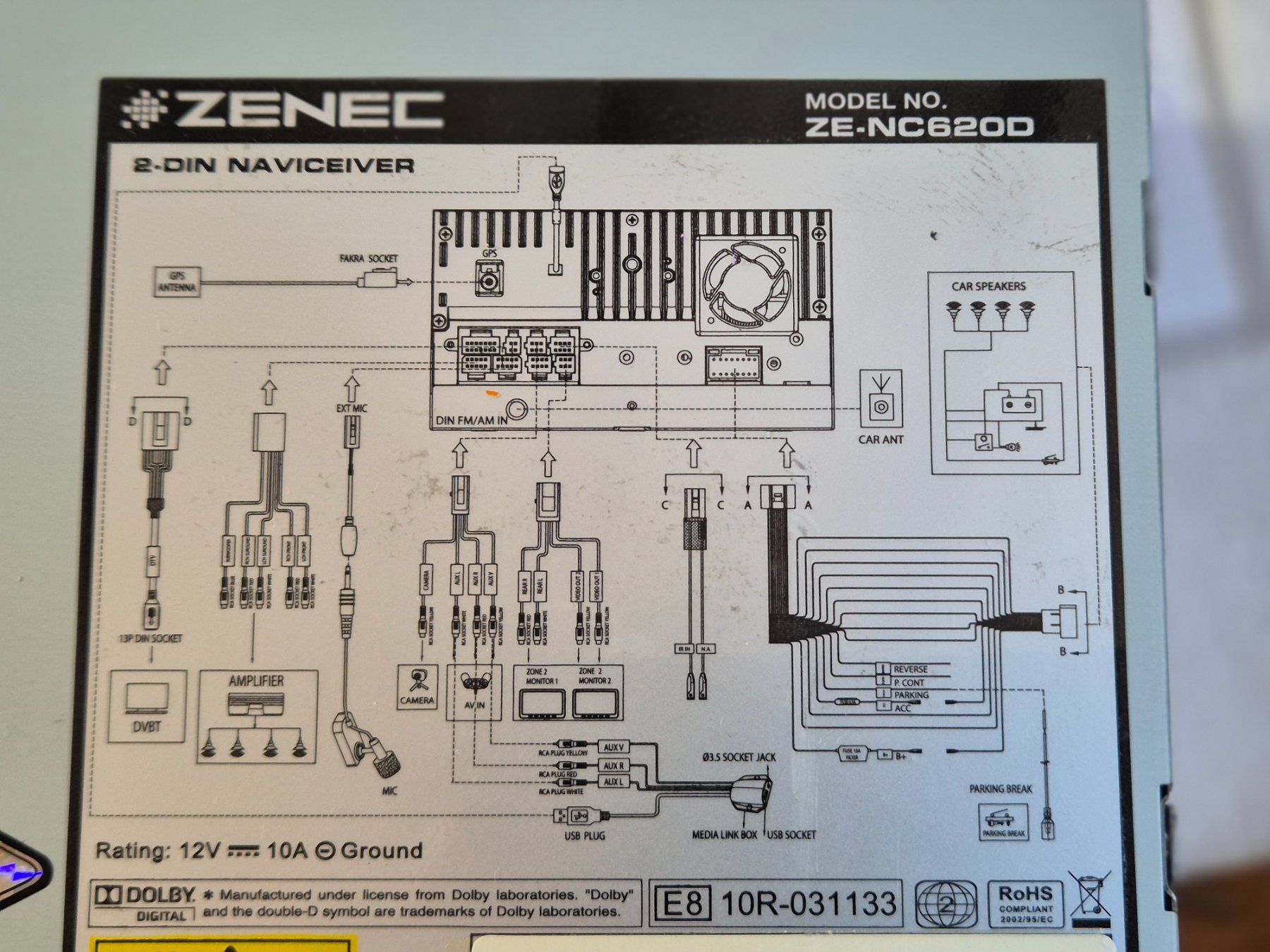 Zenec Navigatori: Zenec ZE-NC620D Wohnmobil Navigation – Usato da Pfungen venduto da Famadm 6