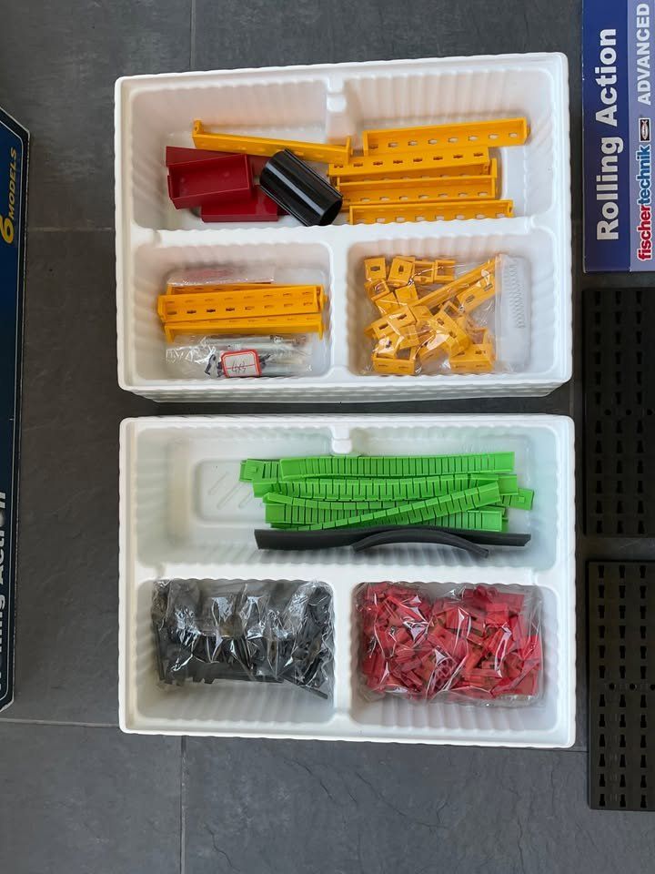 Fischer Kit di costruzioni: Fischertechnik Rolling Action 516183 6-1 Modell vollständig – Usato da Zürich venduto da Lukeinstinct 2