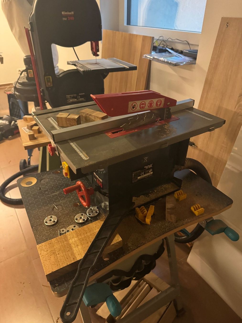 Einhell Seghe: Einhell TK 800 Tischkreissäge - mit Tisch – Usato da Dottikon venduto da sansan_7zjv 1