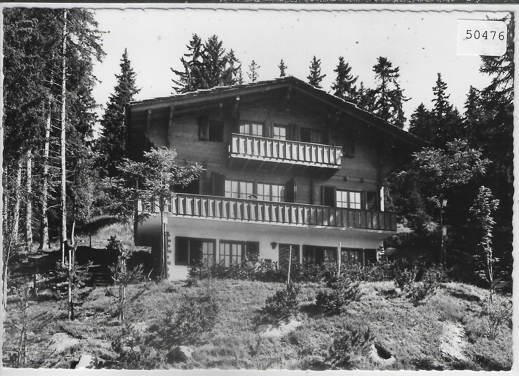 Cartoline postali: Montana-Vermala - Chalet "Mirador" – Usato da Ettingen venduto da Kartenplanet