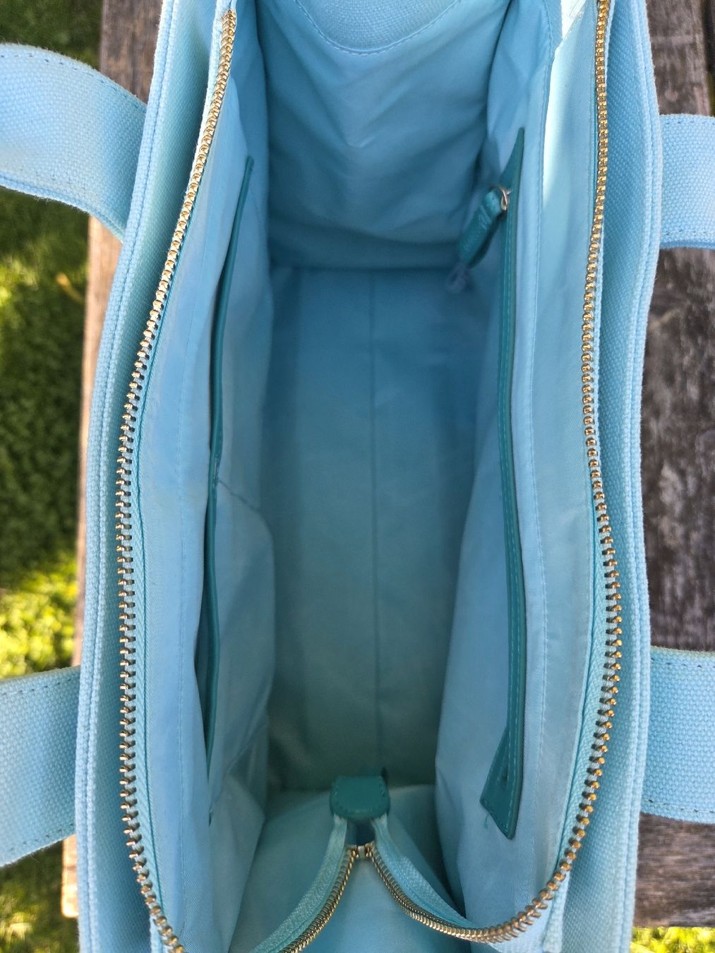 Borse da donna: KUVÉ grosse Handtasche Türkis – Usato da Eglisau venduto da ixia_ixia 4