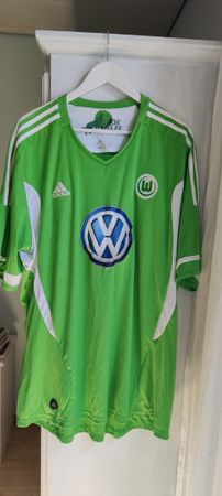 VfL Wolfsburg Matchtrikot Adidas, Grösse XL, Top Zustand!