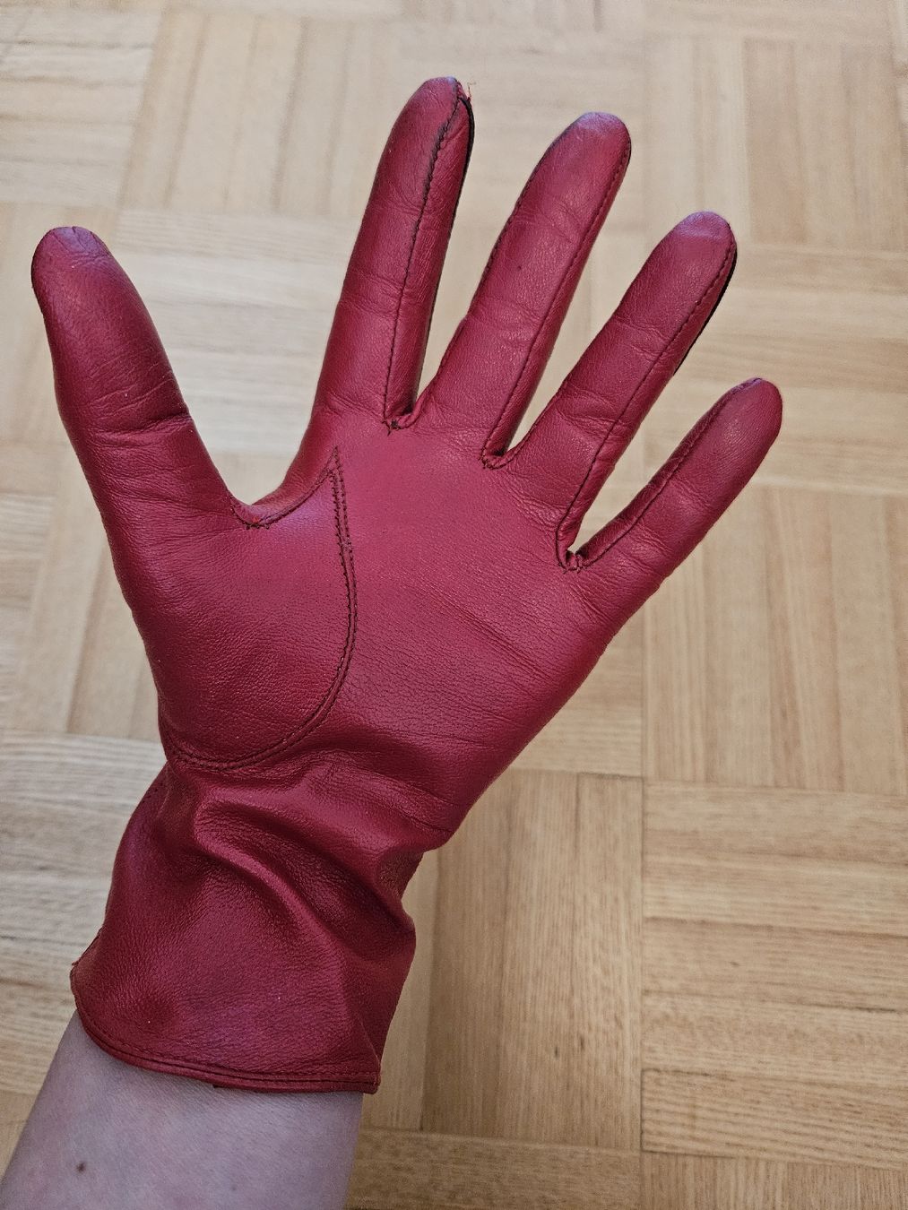 Guanti & manicotti: Stilvolle Leder Handschule Gr 6 – Usato da Regensdorf venduto da bus_dn2t 3