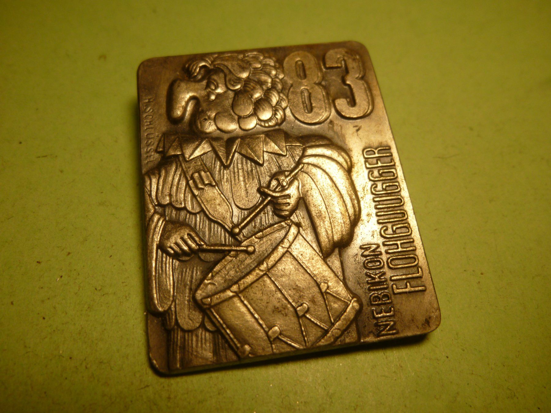 Placchette & Badge: NEBIKON 1983 SILBER – Usato da Ried (Muotathal) venduto da Mandarin02