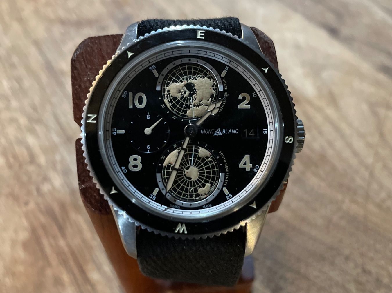 Montblanc Orologi: Mont Blanc Géosphère 1858 – Usato da Nendaz venduto da martig01