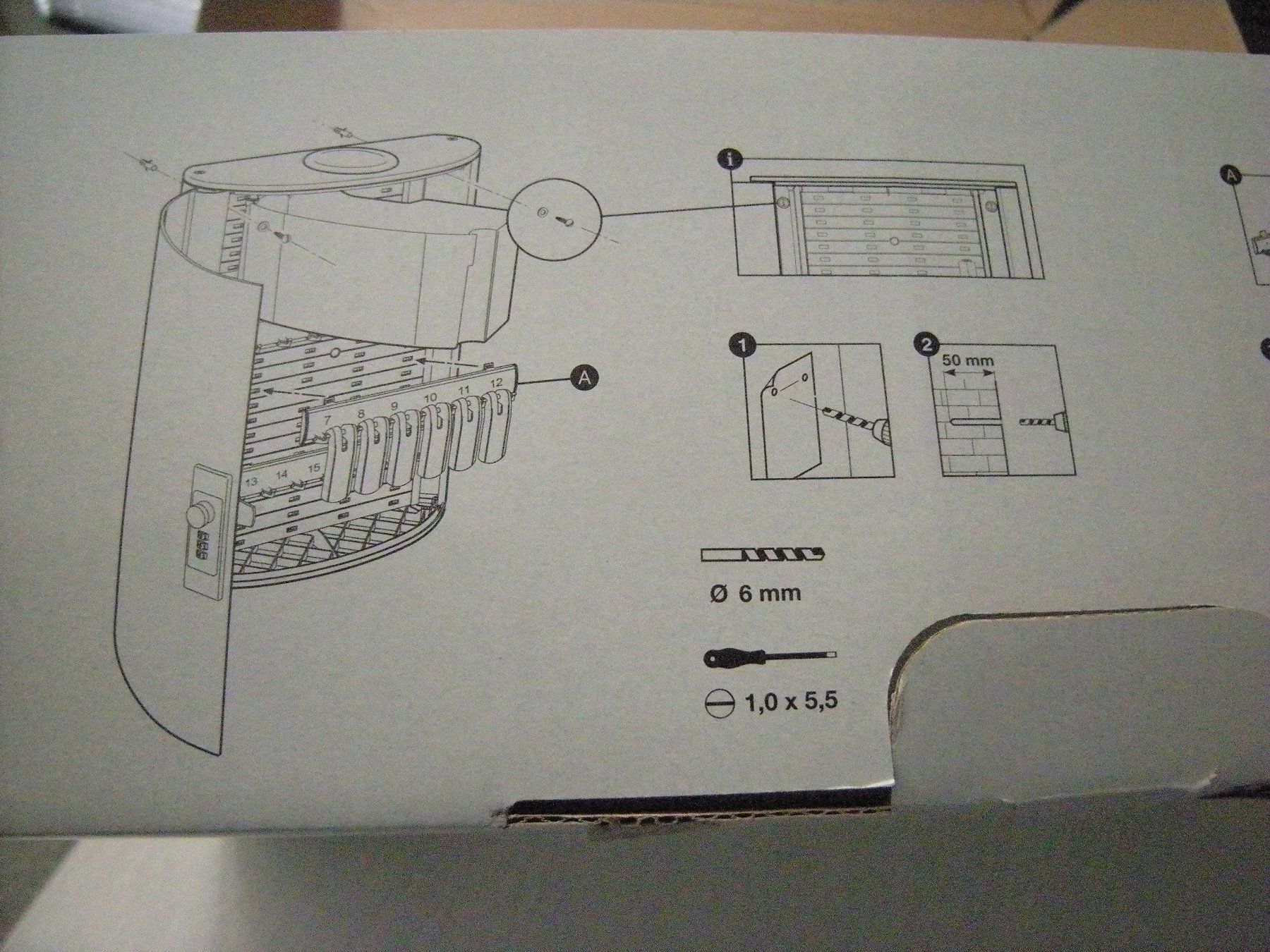 AluBox Altro per la casa: DURABLE KEY BOX Schlüsselkasten 54 Plus Rückgabe System – Nuovo e nell'imballaggio originale da Holziken venduto da Rupe 7