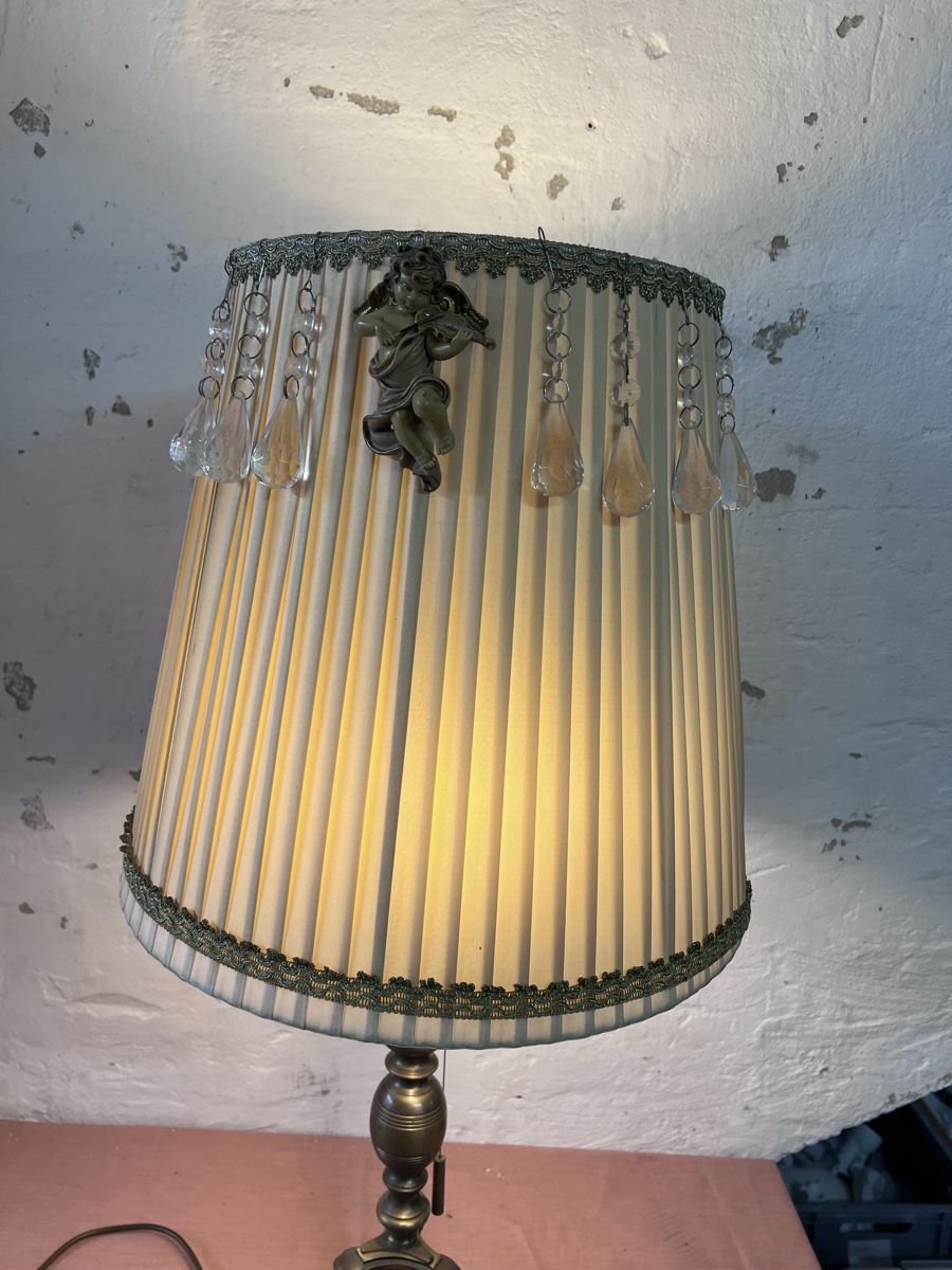 Lampen:  Antike Tischlampe Messing Engel (32) – Gebraucht aus Glattfelden von brockischweiz 2