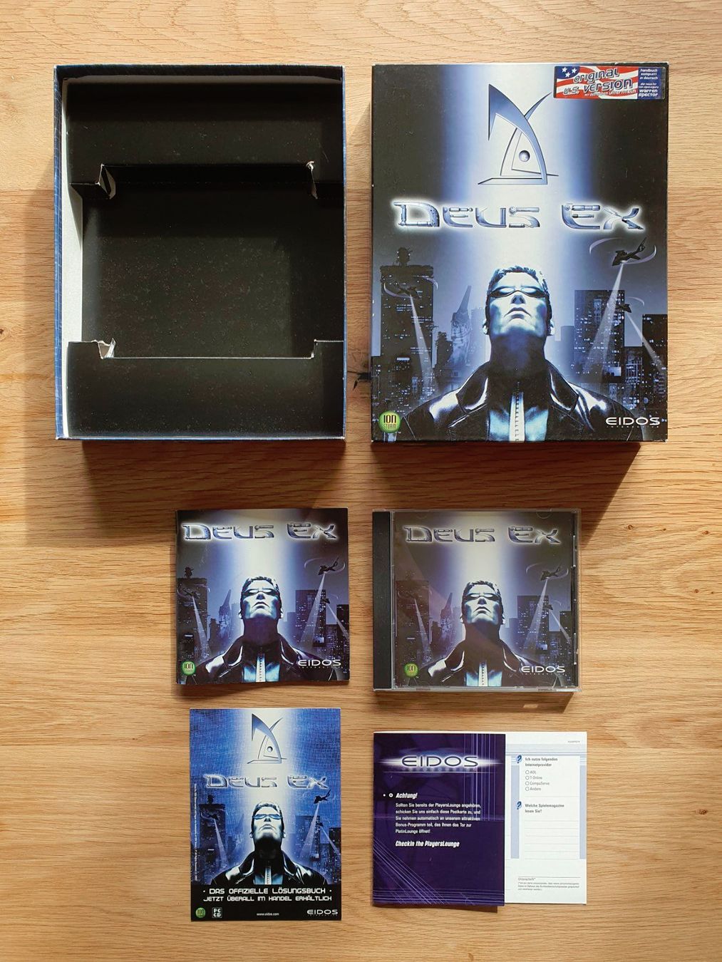 Giochi: PC Game Deus Ex (2000) Big Box + Invisible War + Bonus – Usato da Greifensee venduto da perfectioN88 3