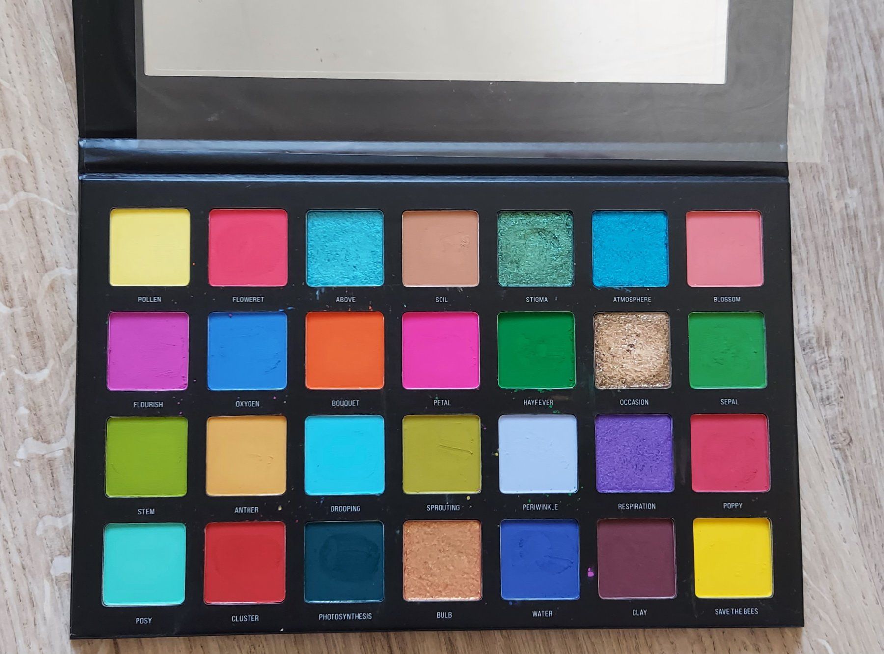 Make-up: Sample Beauty The Blooming Lovely Lidschattenpalette – Gebraucht aus Läufelfingen von Rubine 1