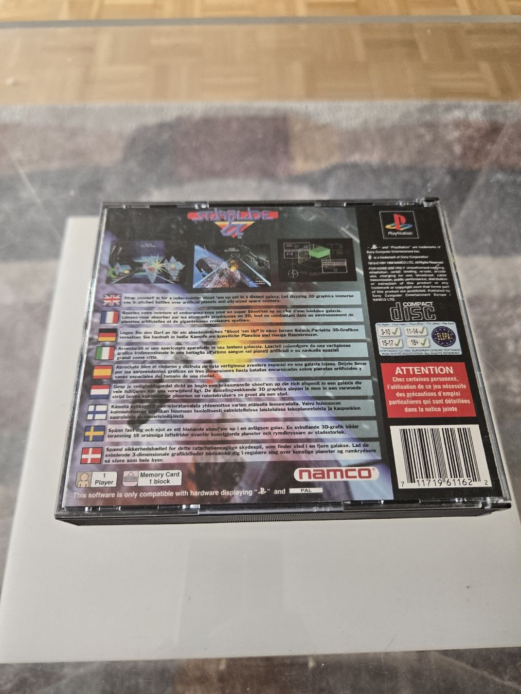 Giochi: Starblade Alpha PS1 – Usato da Bussigny venduto da Kfdlt 1
