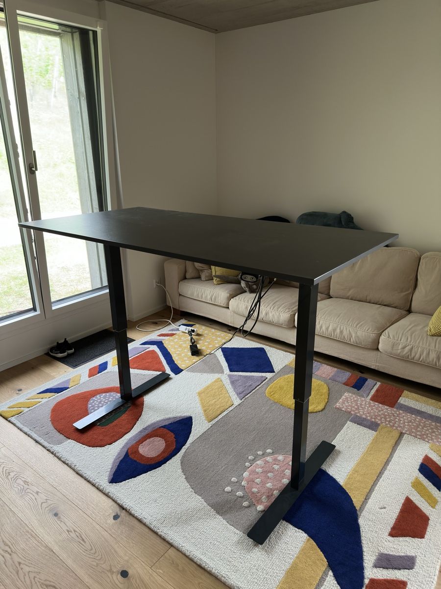 Bureaux: Sit-Stand Desk Black height-adjustable electric – Neuf (Voir description) à Döttingen par pap_m8ck 1