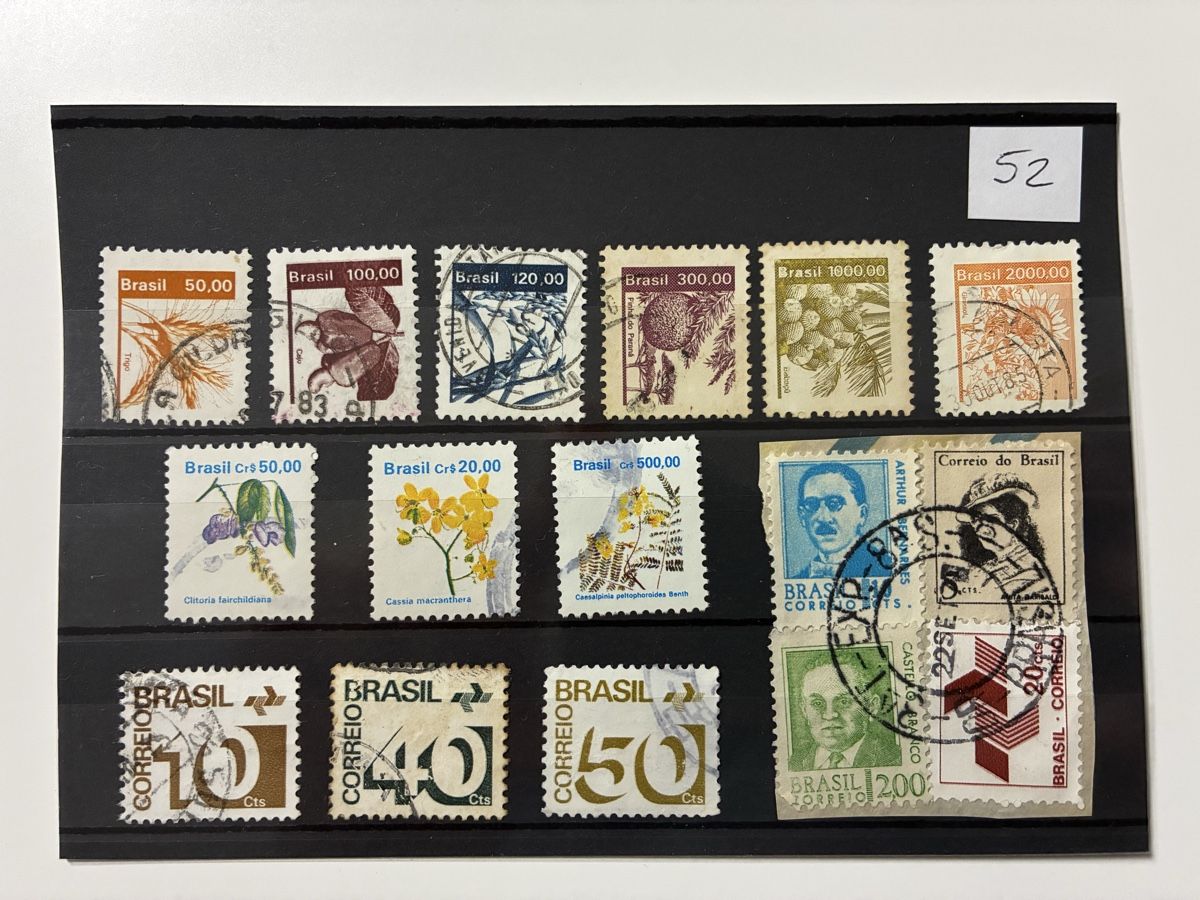 Tutti i francobolli: Brasilien briefmarken  – Usato da Riehen venduto da vernizi
