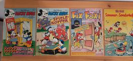 4 Comics Hefte - Micky Maus / Fix und Foxi - zu verkaufen