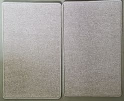 2 Stk. Türvorlege Fussmatte Eingangsteppich 80x50cm